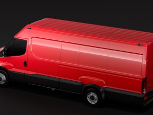 iveco daily van l4h2 2017 3D Model