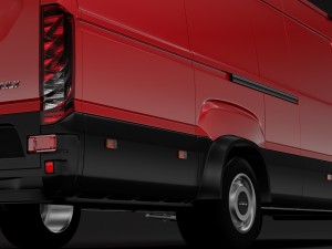 iveco daily van l4h2 2017 3D Model