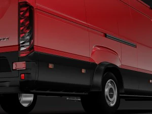iveco daily van l4h2 2017 3D Model