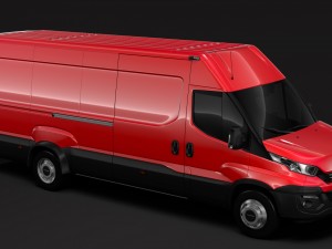 iveco daily van l4h2 2017 3D Model