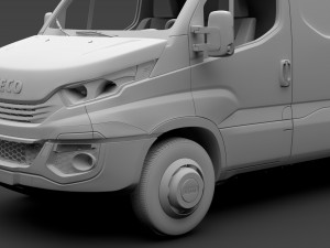 iveco daily van l4h2 2017 3D Model