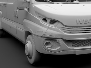 iveco daily van l4h2 2017 3D Model