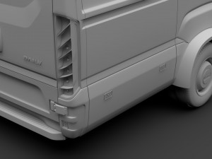 iveco daily van l4h2 2017 3D Model