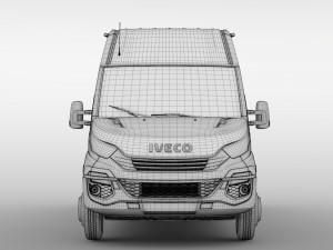 iveco daily van l4h2 2017 3D Model