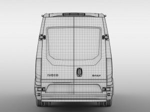 iveco daily van l4h2 2017 3D Model