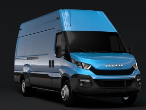 iveco daily van l4h3 2014-2016 3D-Modell