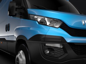 iveco daily van l4h3 2014-2016 3D-Modell