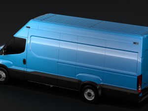 iveco daily van l4h3 2014-2016 3D-Modell