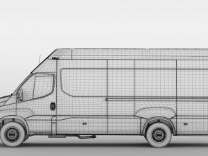 iveco daily van l4h3 2014-2016 3D-Modell