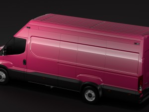 iveco daily van l4h3 2017 3D Model