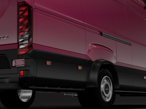 iveco daily van l4h3 2017 3D Model