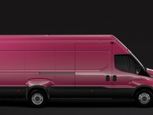 iveco daily van l4h3 2017 3D Model