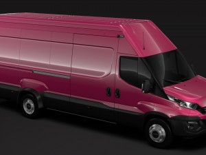 iveco daily van l4h3 2017 3D Model