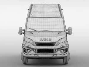 iveco daily van l4h3 2017 3D Model