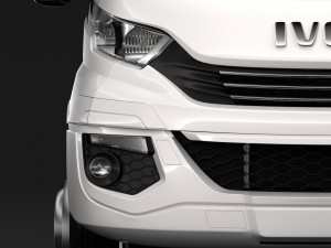 iveco daily minibus l3h3 2017 Modelo 3D