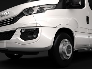 iveco daily minibus l3h3 2017 Modelo 3D