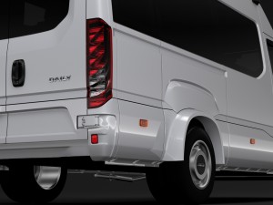 iveco daily minibus l3h3 2017 Modelo 3D