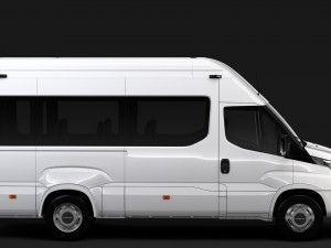 iveco daily minibus l3h3 2017 Modelo 3D