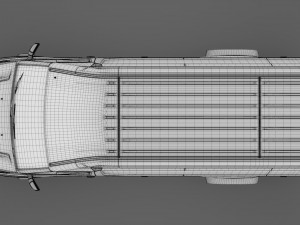 iveco daily minibus l3h3 2017 Modelo 3D