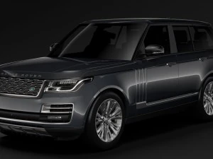 range rover sv autobiography l405 2018 3D Model