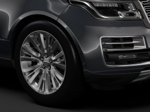 range rover sv autobiography l405 2018 Modelo 3D
