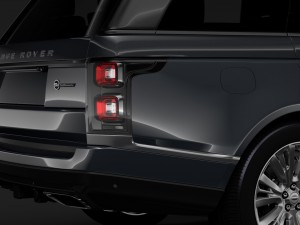 range rover sv autobiography l405 2018 Modelo 3D