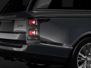 range rover sv autobiography l405 2018 3D Model