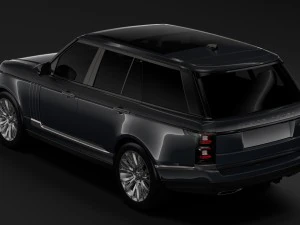 range rover sv autobiography l405 2018 3D Model