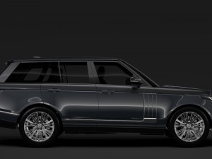 range rover sv autobiography l405 2018 Modelo 3D