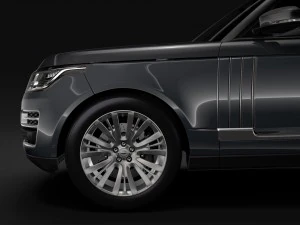 range rover sv autobiography l405 2018 3D Model