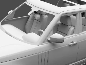 range rover sv autobiography l405 2018 3D Model
