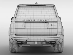 range rover sv autobiography l405 2018 3D Model