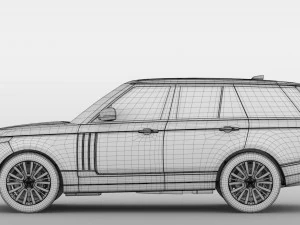 range rover sv autobiography l405 2018 3D Model