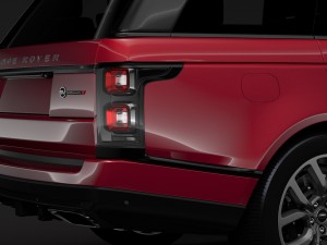 range rover svautobiography dynamic l405 2018 Modelo 3D