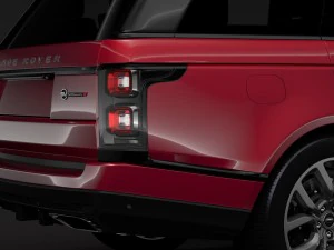 range rover svautobiography dynamic l405 2018 3D Model