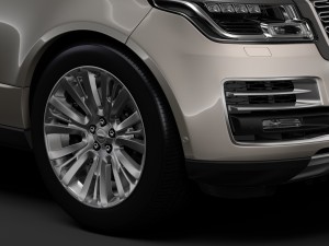 range rover svautobiography lwb l405 2018 3Dモデル