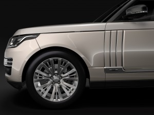 range rover svautobiography lwb l405 2018 3Dモデル