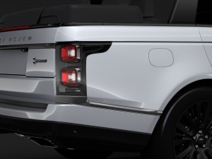 range rover svautobiography landaulet lwb l405 2018 3D Модель