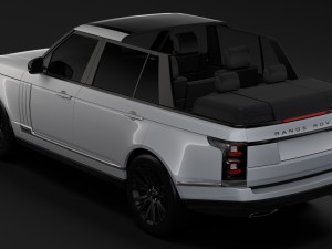 range rover svautobiography landaulet lwb l405 2018 3D Модель