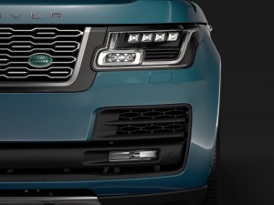 range rover svautobiographydynamic lwb l405 2018 Modelo 3D