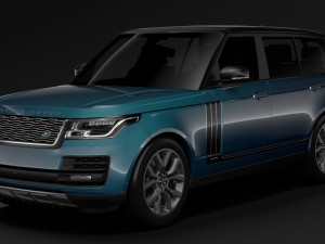 range rover svautobiographydynamic lwb l405 2018 Modelo 3D