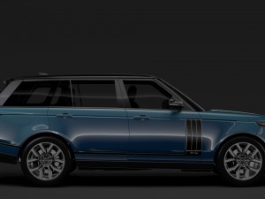 range rover svautobiographydynamic lwb l405 2018 Modelo 3D