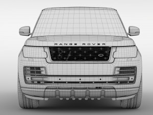 range rover svautobiographydynamic lwb l405 2018 Modelo 3D