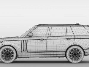 range rover svautobiographydynamic lwb l405 2018 Modelo 3D