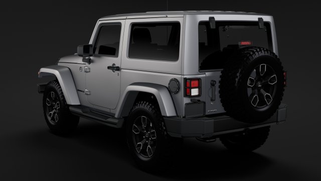 jeep wrangler smoky mountain jk 2017 3D मॉडल .c4d .max .obj .3ds .fbx .stl .blend 