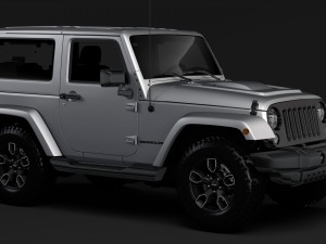 jeep wrangler smoky mountain jk 2017 3D मॉडल