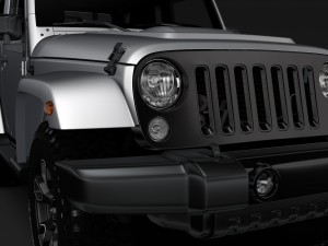 jeep wrangler smoky mountain jk 2017 3D मॉडल