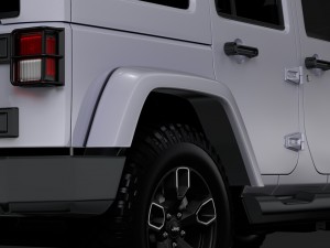 jeep wrangler unlimited smoky mountain jk 2017 Modelo 3D