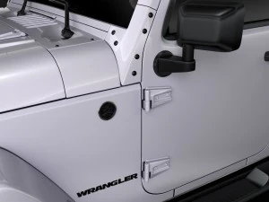jeep wrangler unlimited smoky mountain jk 2017 3D Model