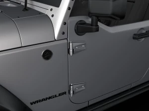 jeep wrangler unlimited willys wheeler jk 2017 3D Model